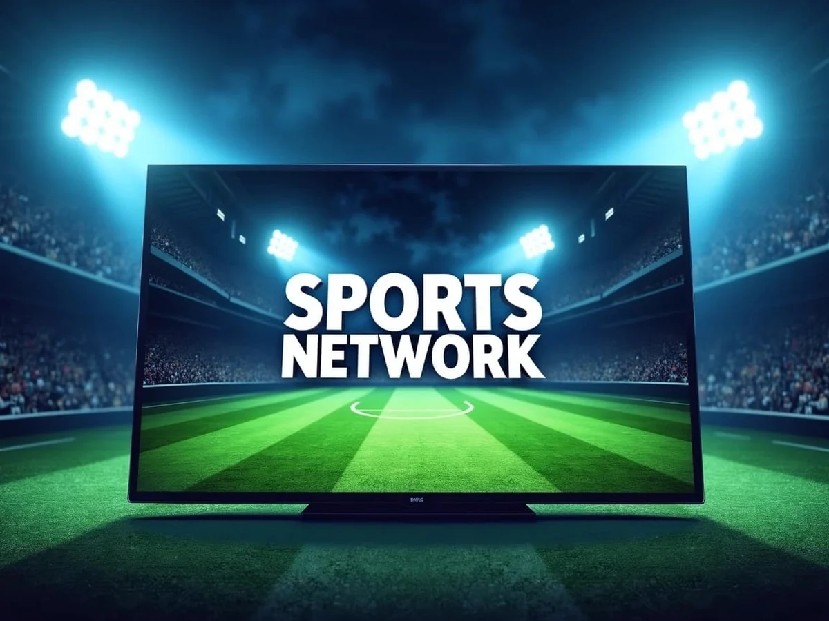 Family streaming crisp 4K IPTV sports channel on smart TV at home