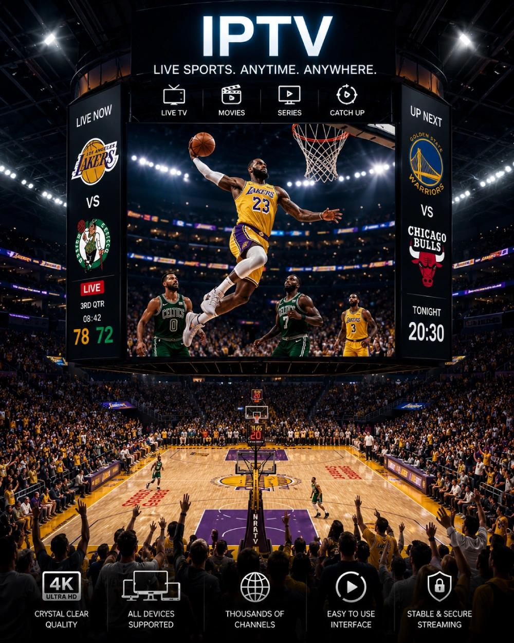 USA IPTV with best sport content